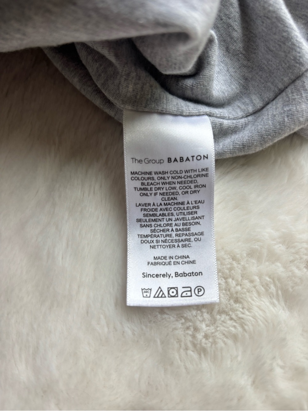 Aritzia The Group by Babaton Soft Contour Muscle Bodysuit Grey Size M 81940 - Picture 12 of 13